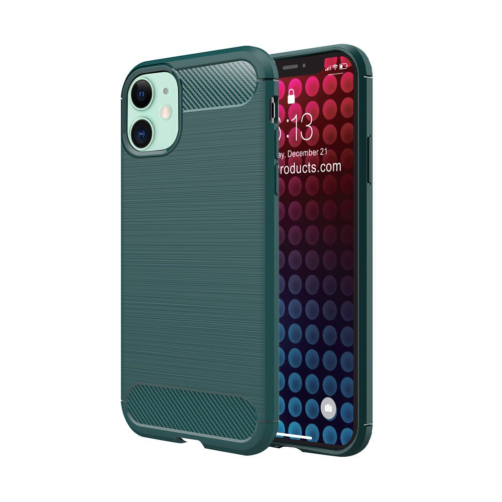 Brushed Slim Carbon Fiber Case