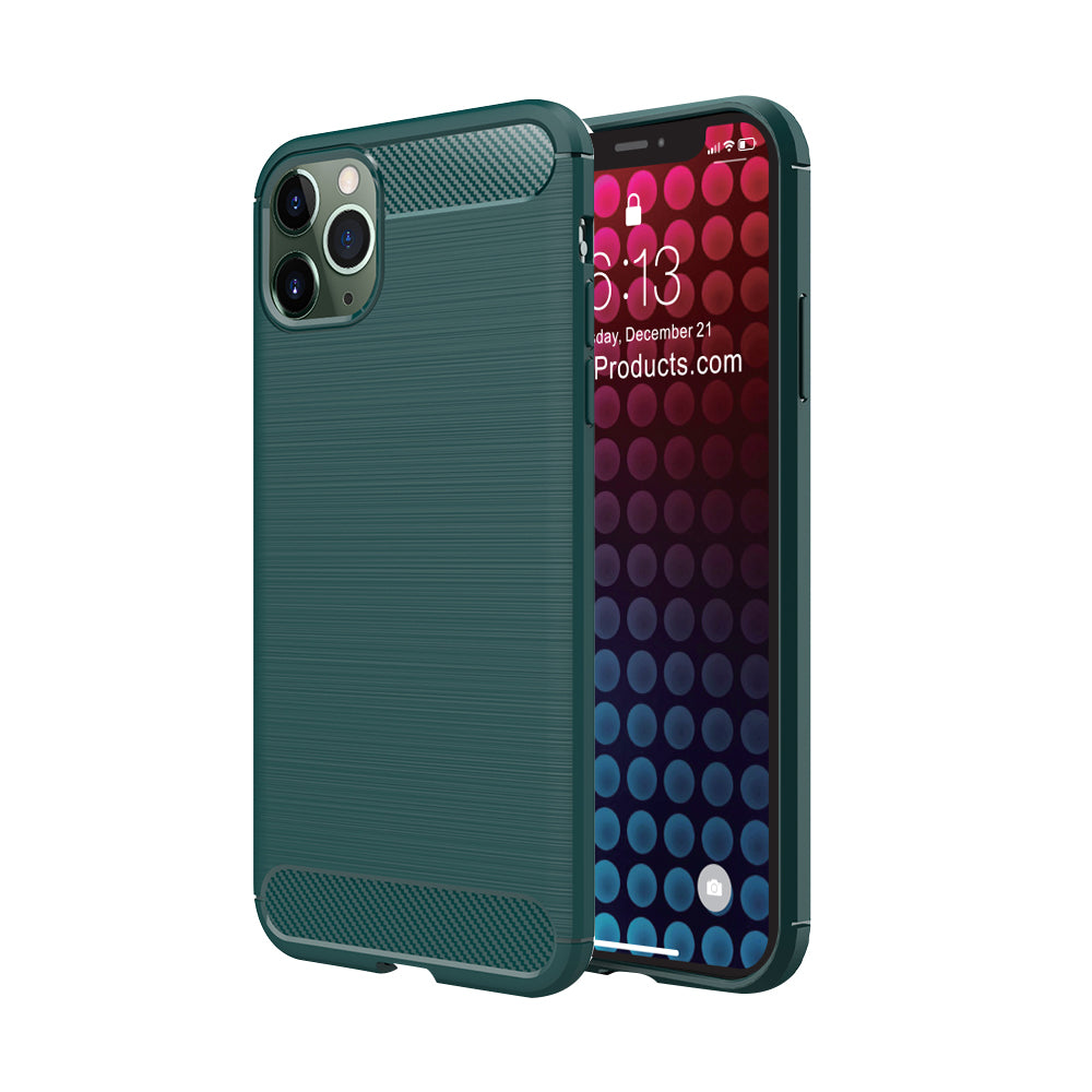 Brushed Slim Carbon Fiber Case