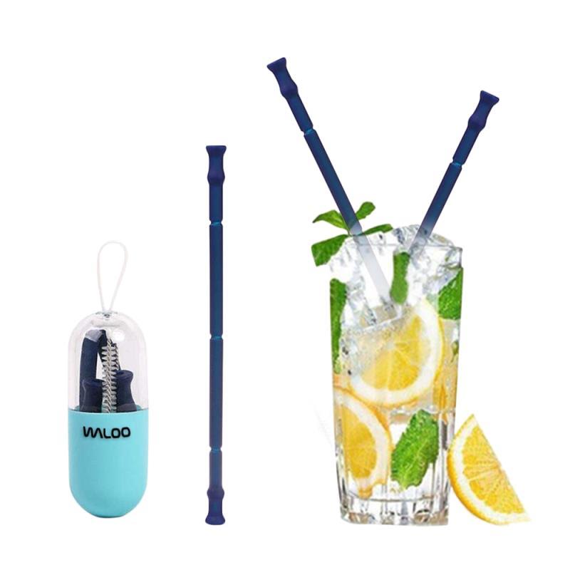 Foldable Silicone Drinking Straw