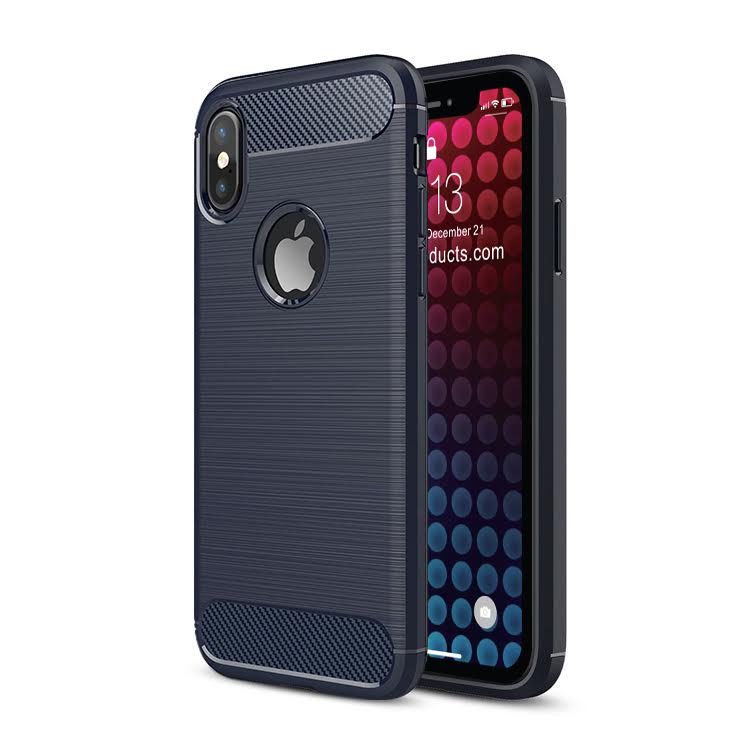 Brushed Slim Carbon Fiber Case