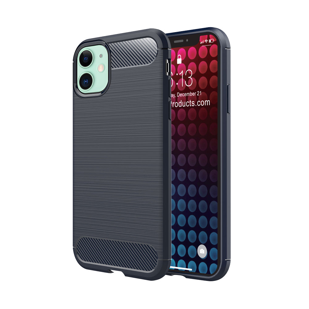 Brushed Slim Carbon Fiber Case