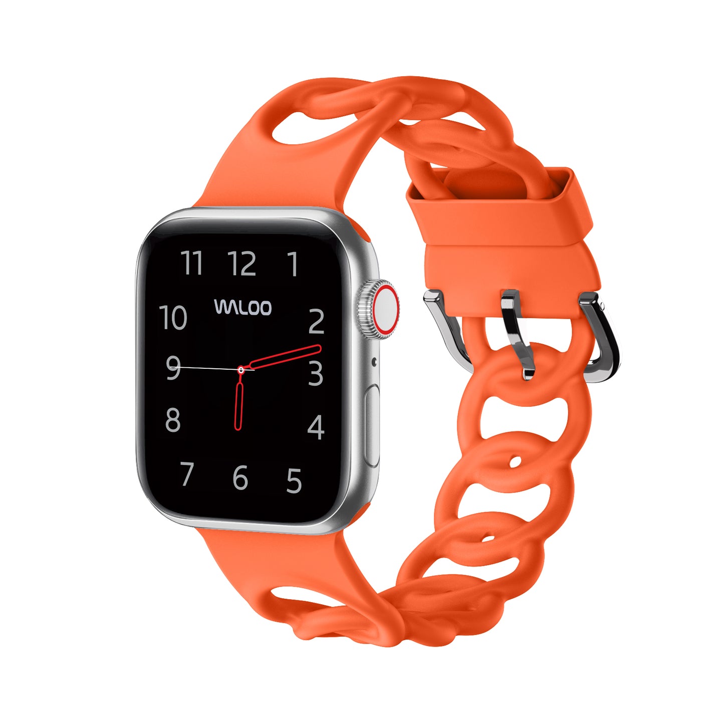 Waloo Silicone Link Looped Band For Apple Watch