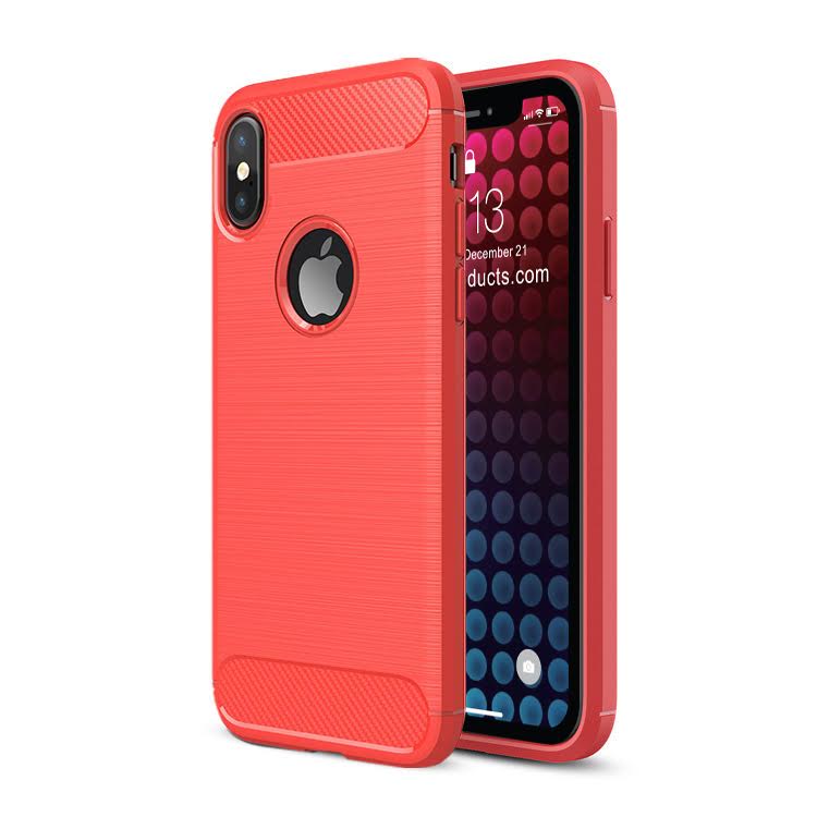 Brushed Slim Carbon Fiber Case
