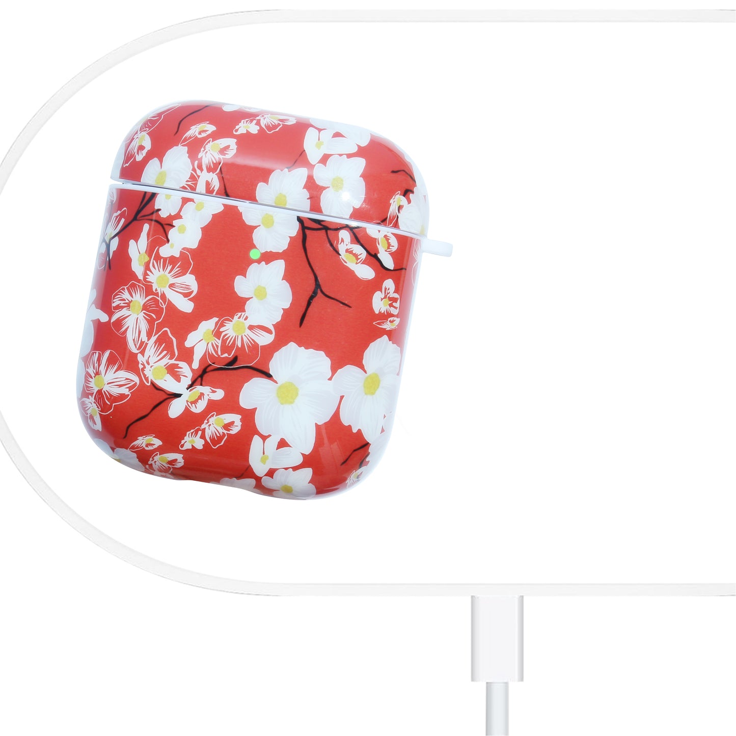 AirPods 1&2 Floral Hard Case