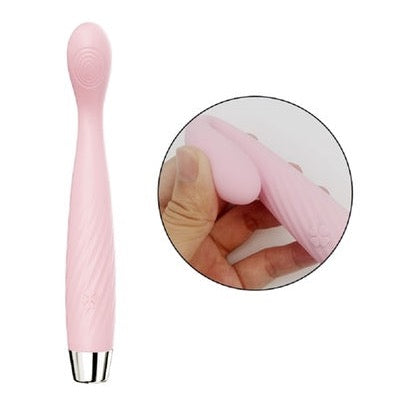 G Spot Curved Waterproof Dildo Vibrator Pen Stimulation Massager 10 Modes