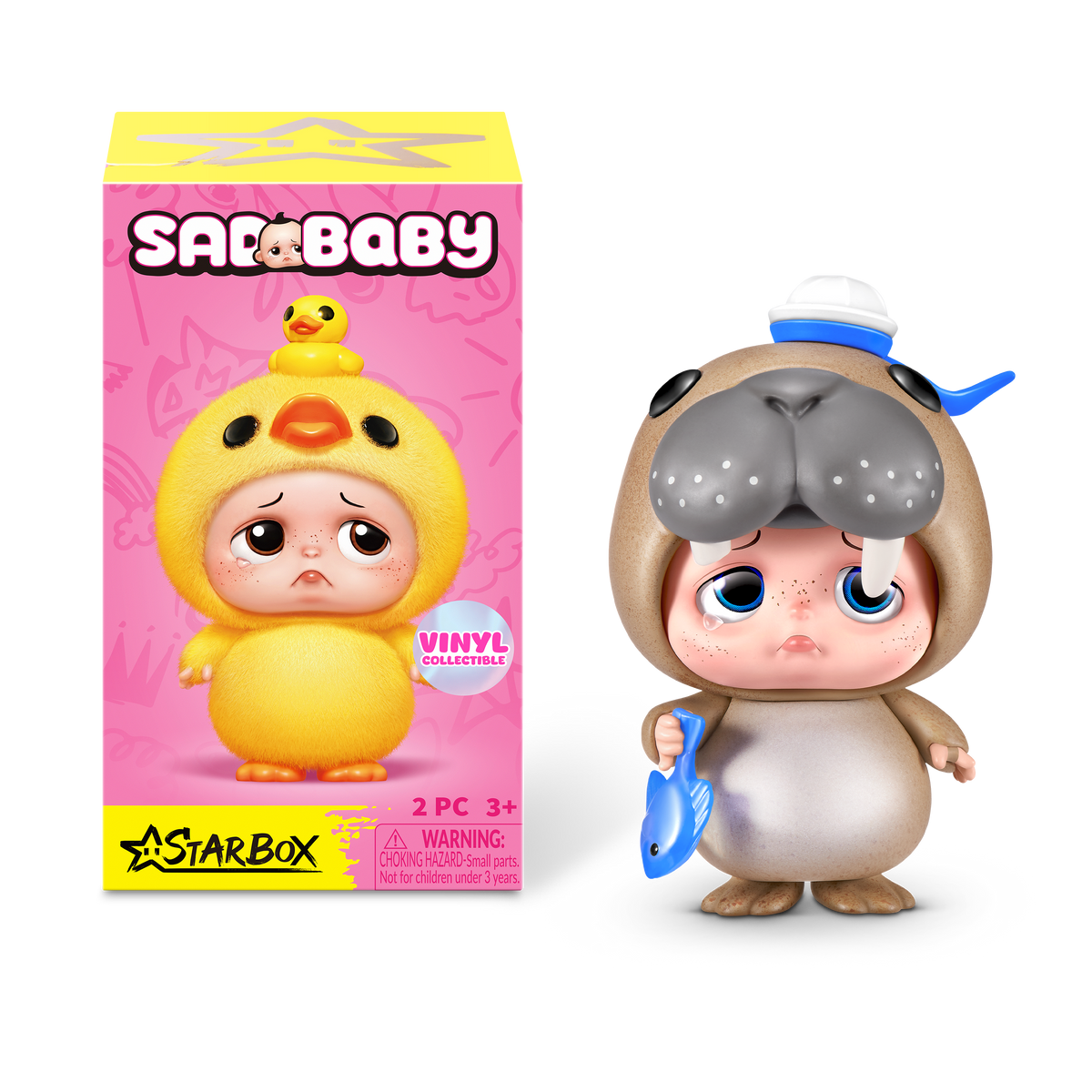 STARBOX Sad Baby Animals Series 1 Blind Box Collectible Figurine