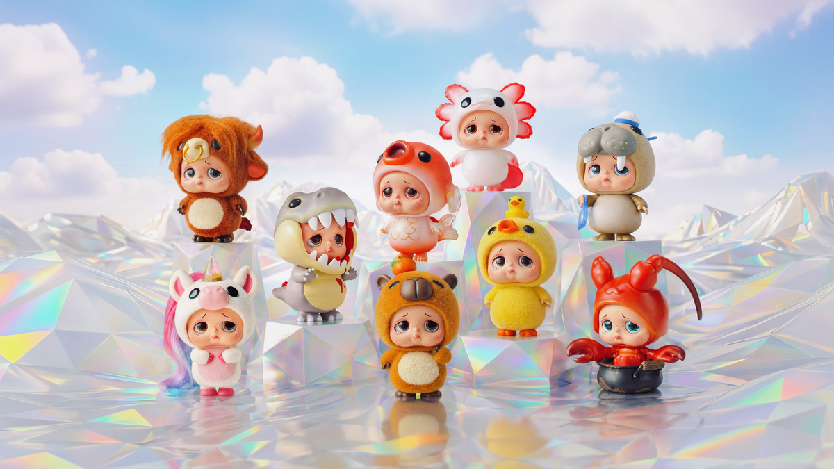 STARBOX Sad Baby Animals Series 1 Blind Box Collectible Figurine