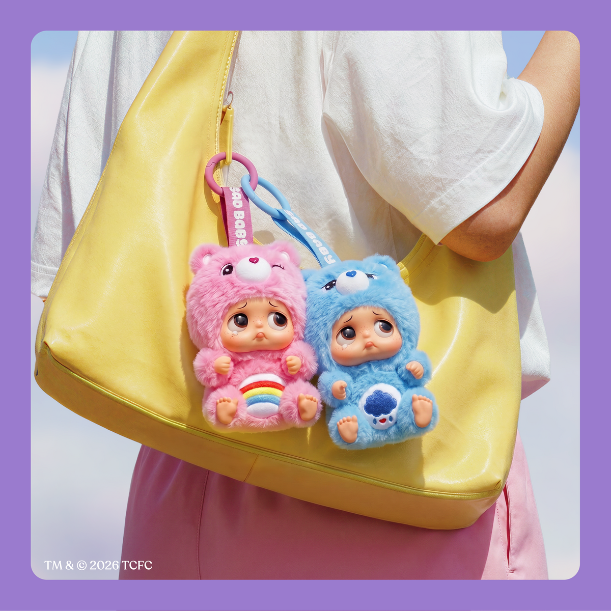 STARBOX Sad Baby Care Bears Series 1 Blind Box Keychains