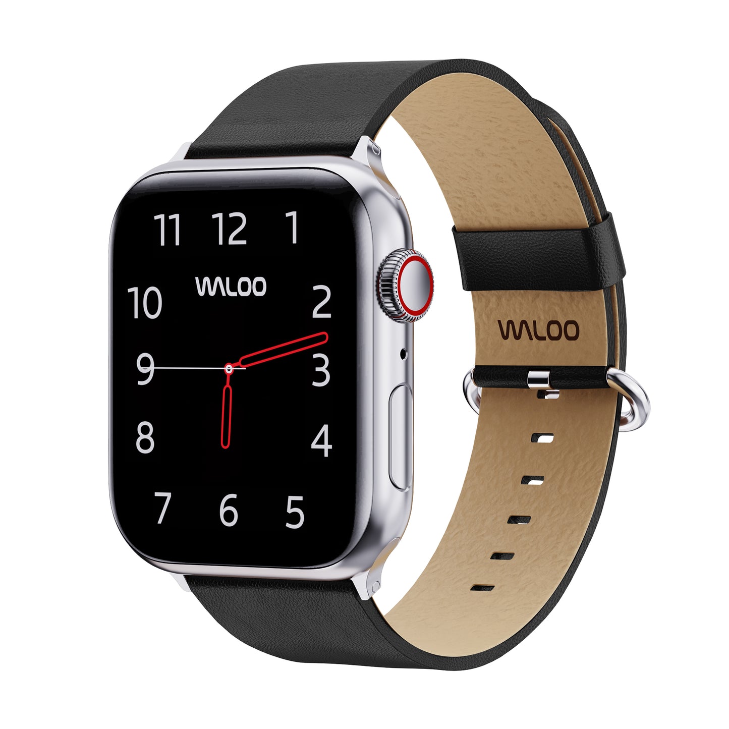Waloo Leather Grain Band For Apple Watch
