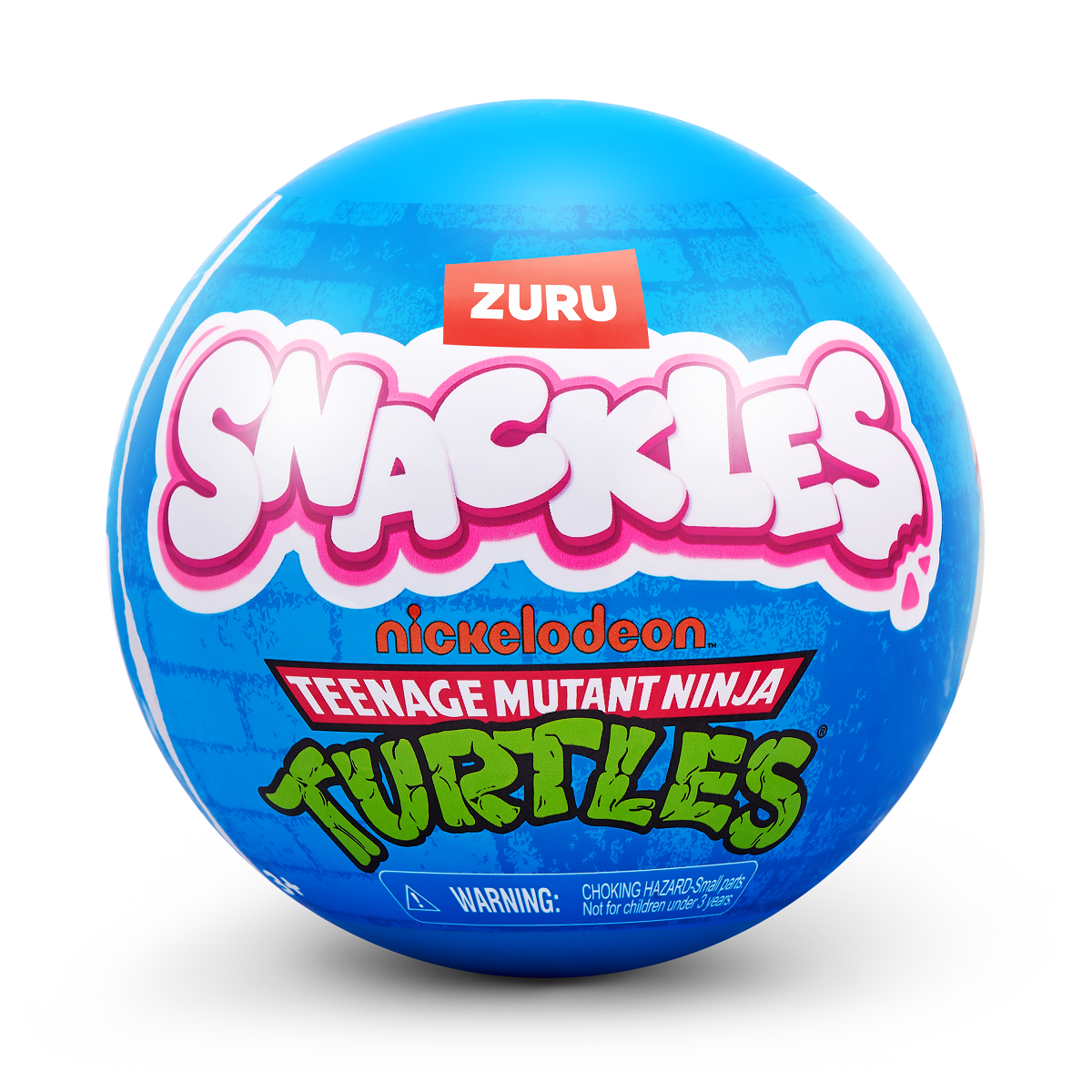 Zuru Snackles Small Sized 5.5 inch Plush Teenage Mutant Ninja Turtles Edition (Mystery-Surprise)