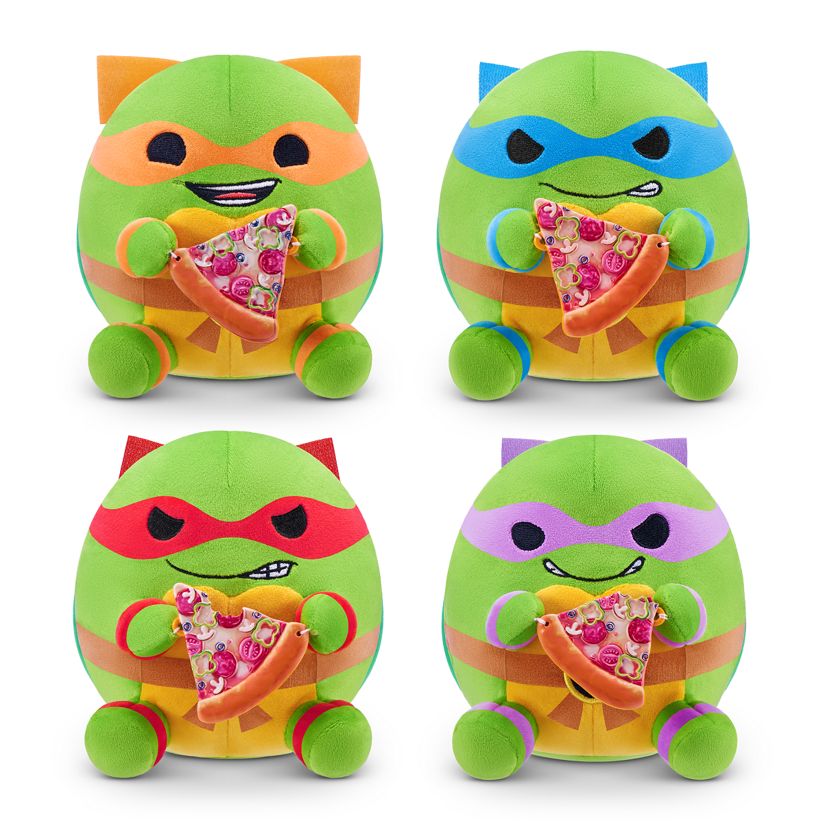 Zuru Snackles Small Sized 5.5 inch Plush Teenage Mutant Ninja Turtles Edition (Mystery-Surprise)