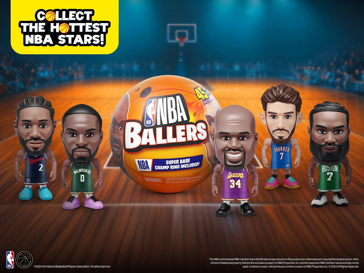 Zuru 5 Surprise NBA Ballers Series 2, Collectible Mystery Capsule, Toy