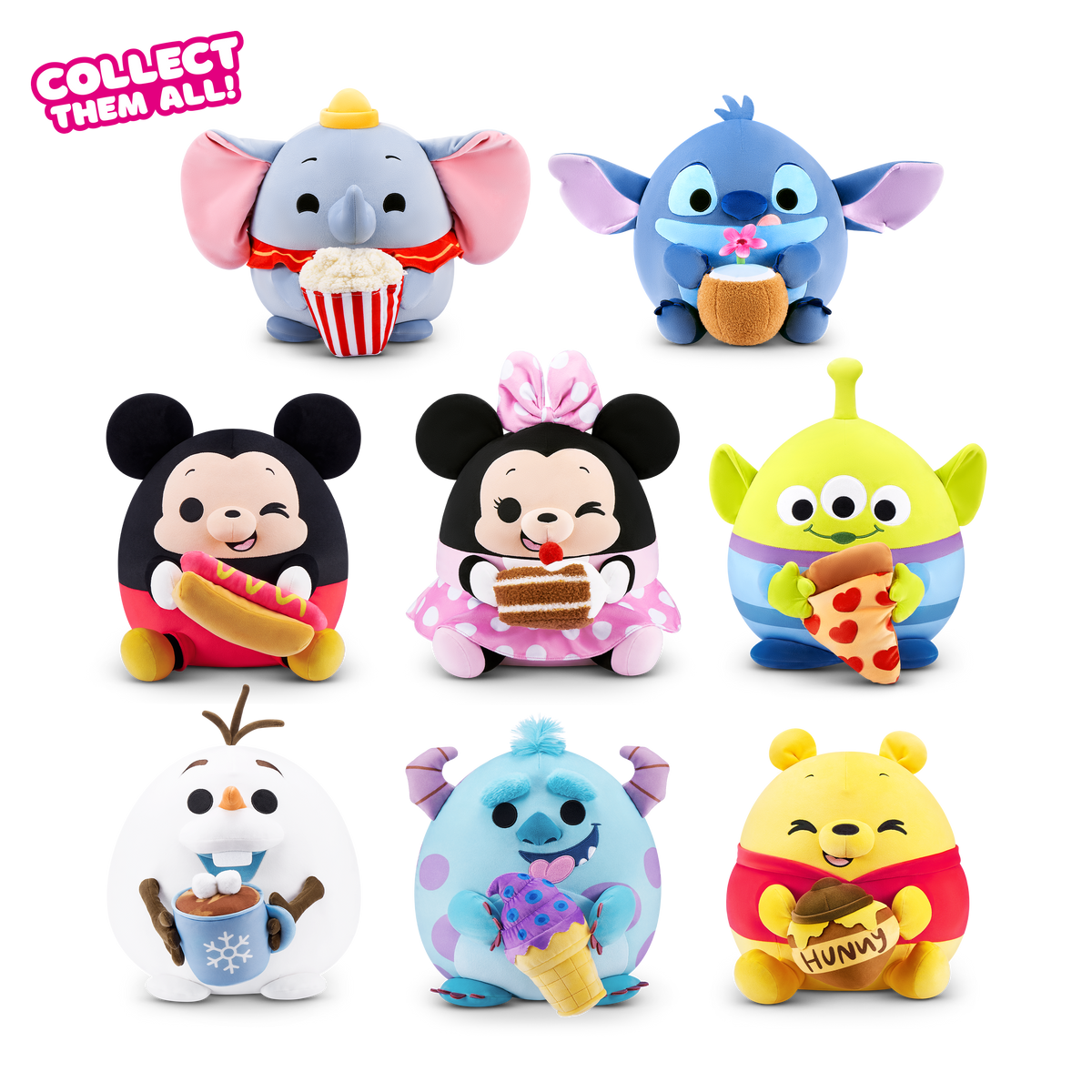 Zuru Snackles Licensed Character Disney Small Sized 5.5 inch Plush (Mystery-Surprise)