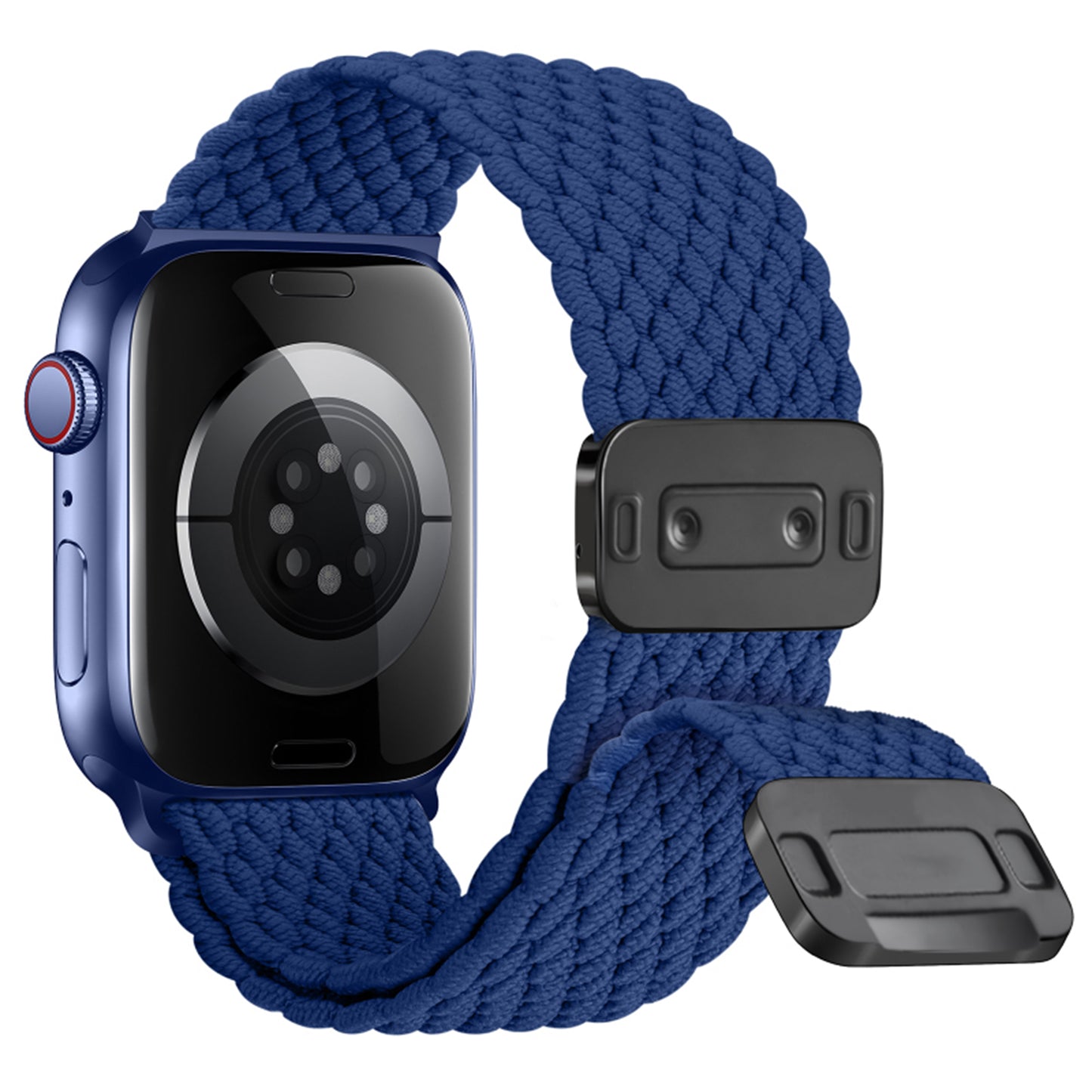 Waloo Braided Nylon Magnetic Loop Band For Apple Watch