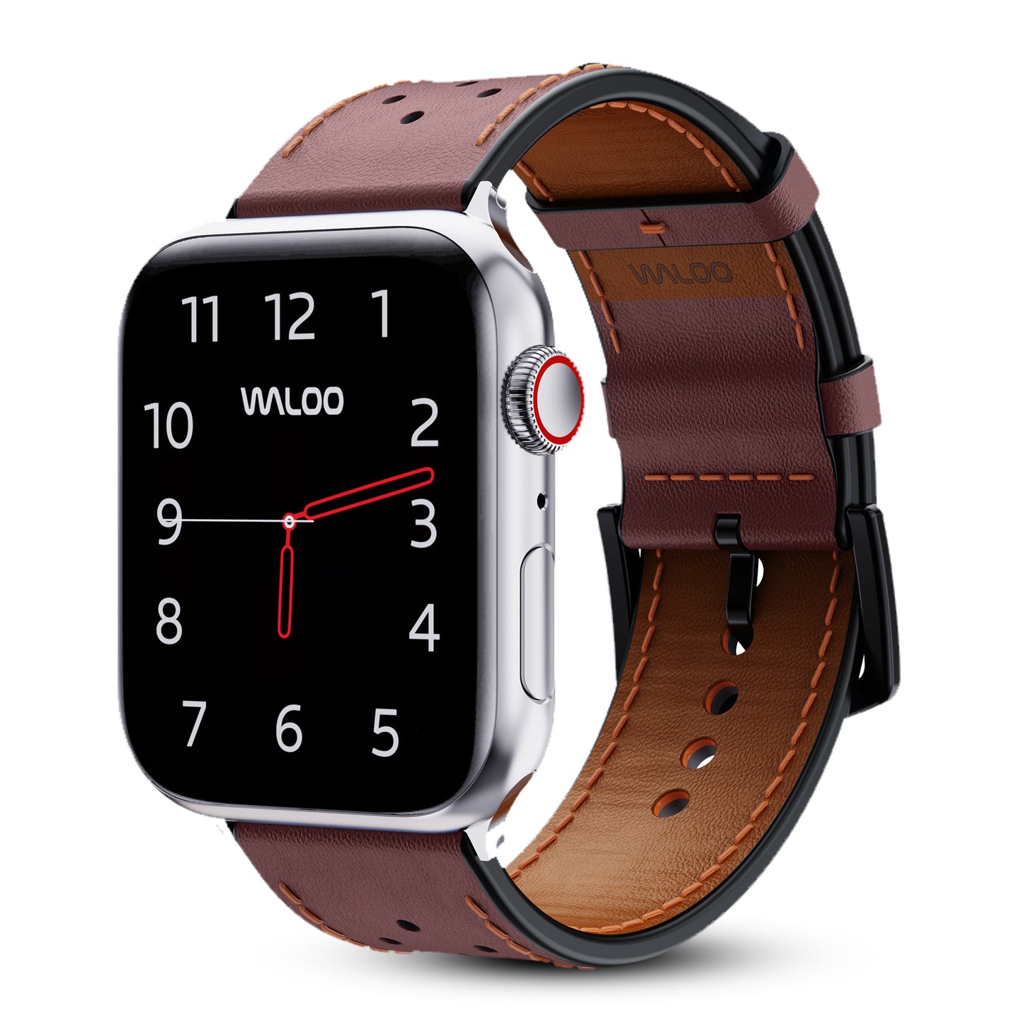 Waloo Breathable Leather Band For Apple Watch