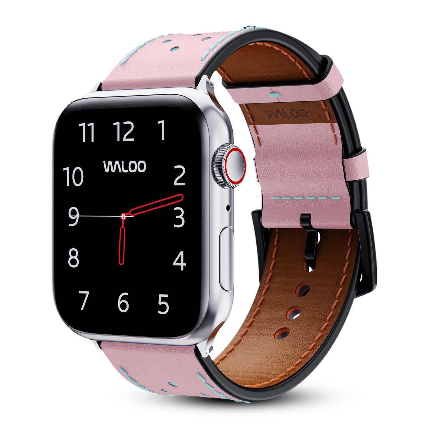 Waloo Breathable Leather Band For Apple Watch