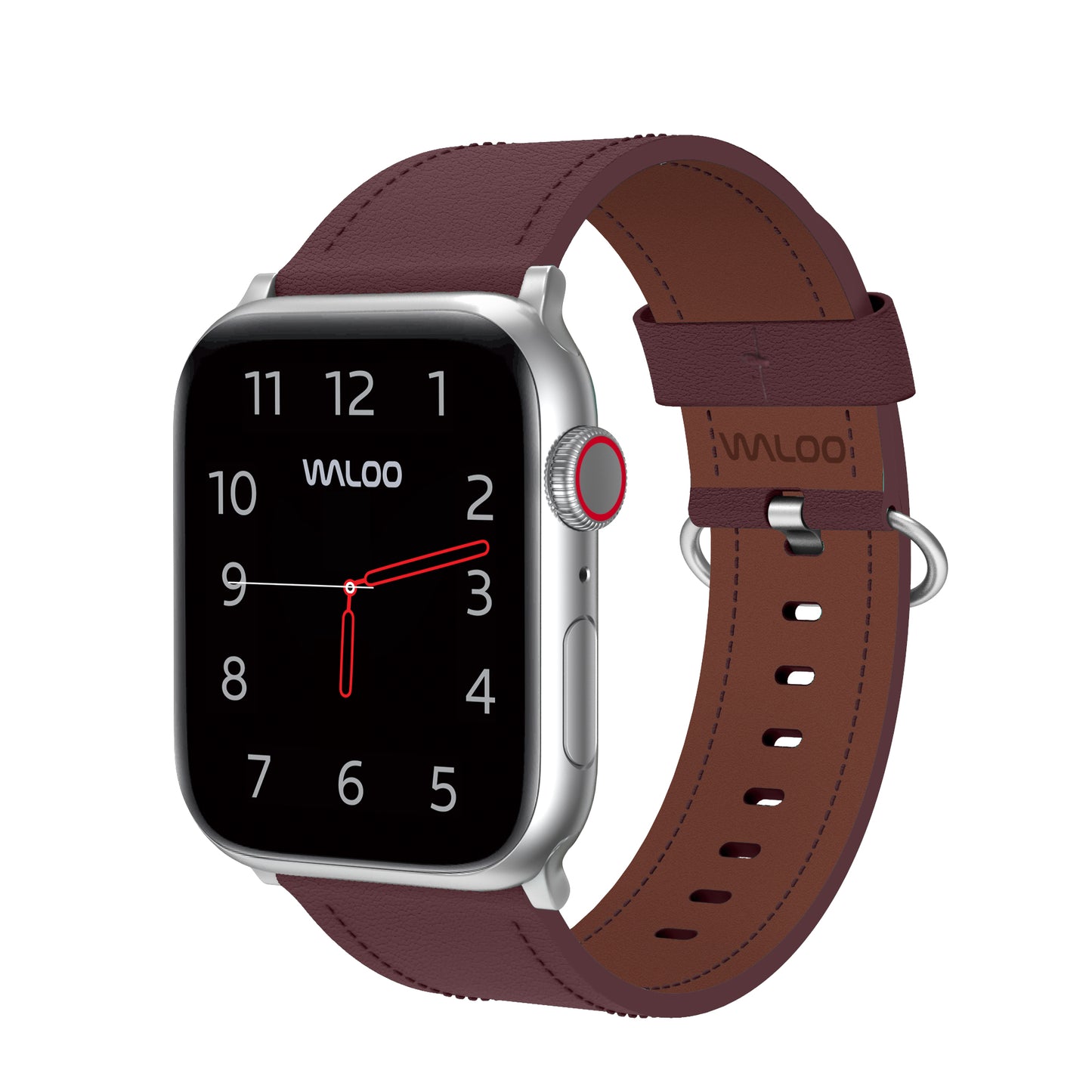 Waloo Classic Leather Band For Apple Watch