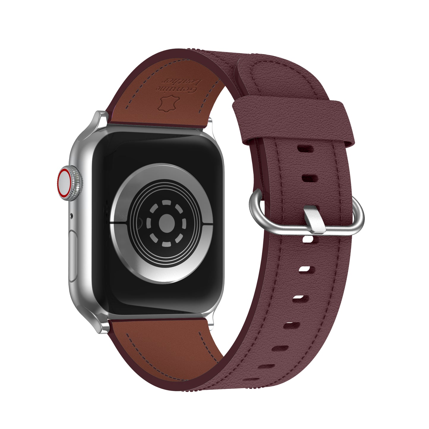 Waloo Classic Leather Band For Apple Watch