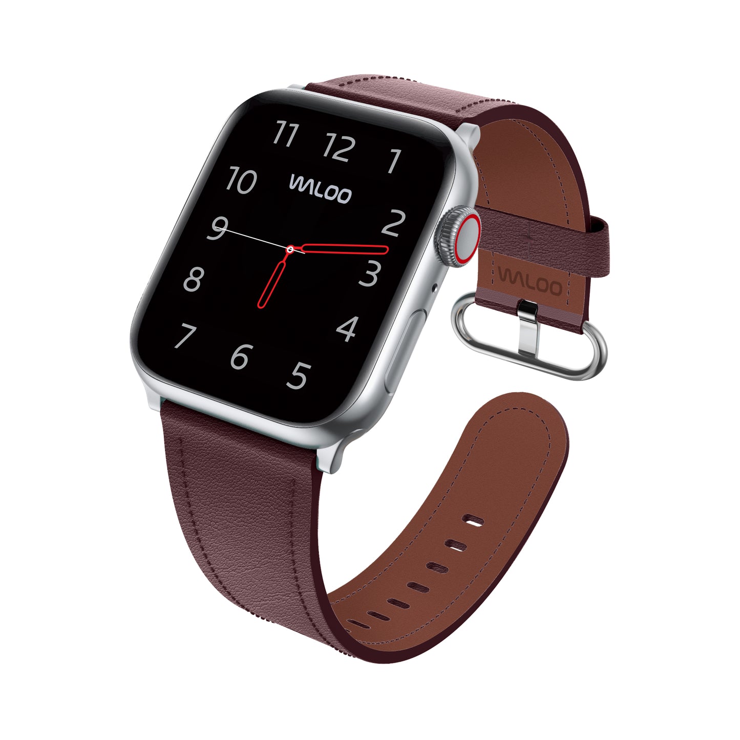 Waloo Classic Leather Band For Apple Watch