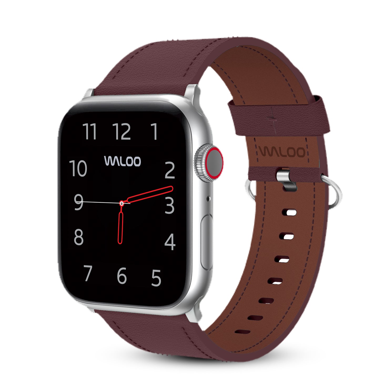 Waloo Classic Leather Band For Apple Watch