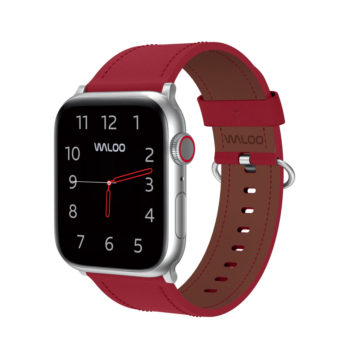 Waloo Classic Leather Band For Apple Watch
