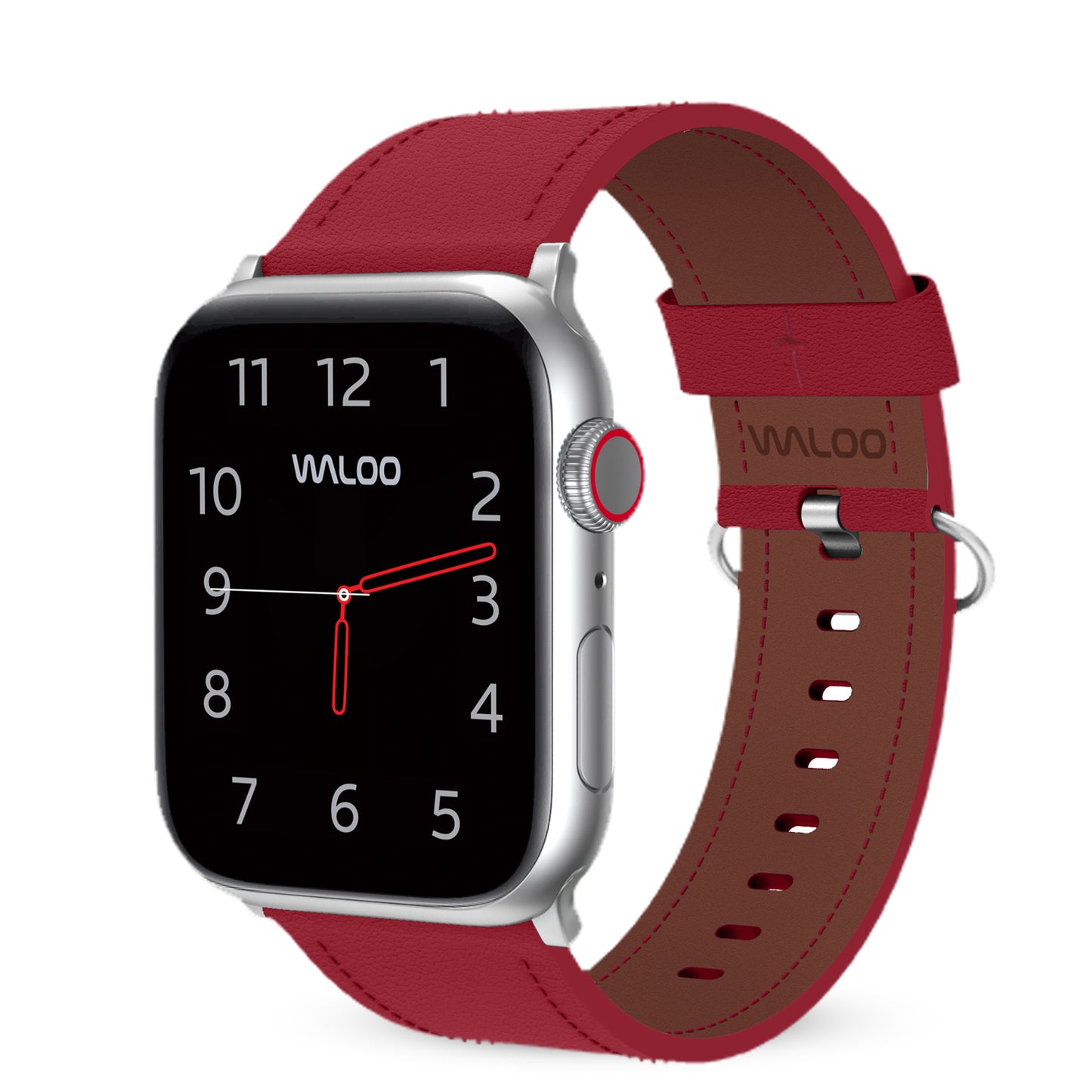 Waloo Classic Leather Band For Apple Watch