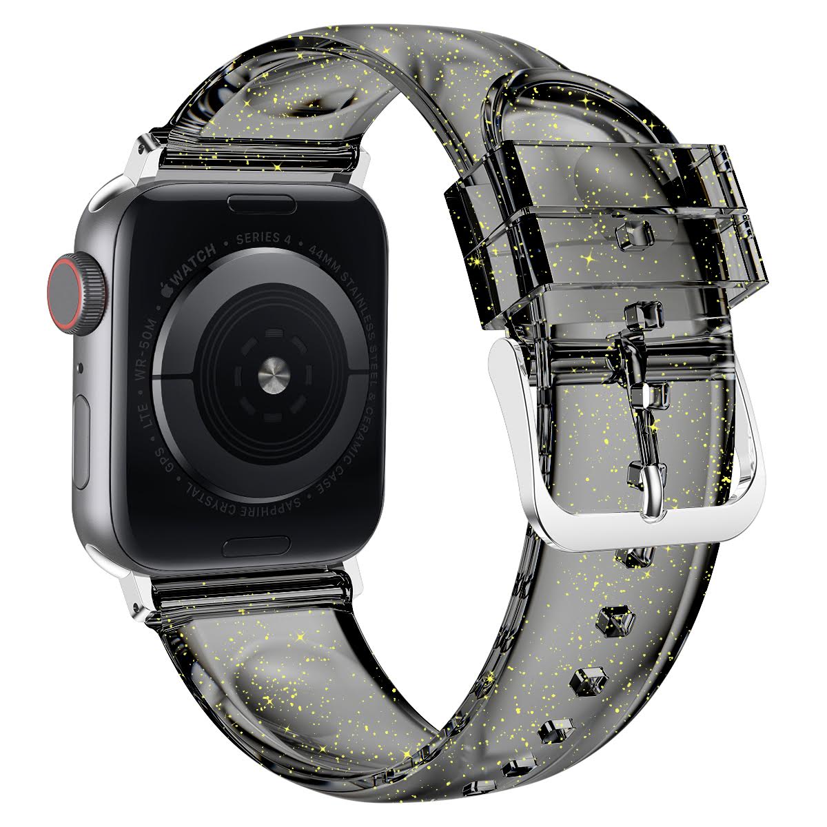 Waloo Clear Glitter Band For Apple Watch