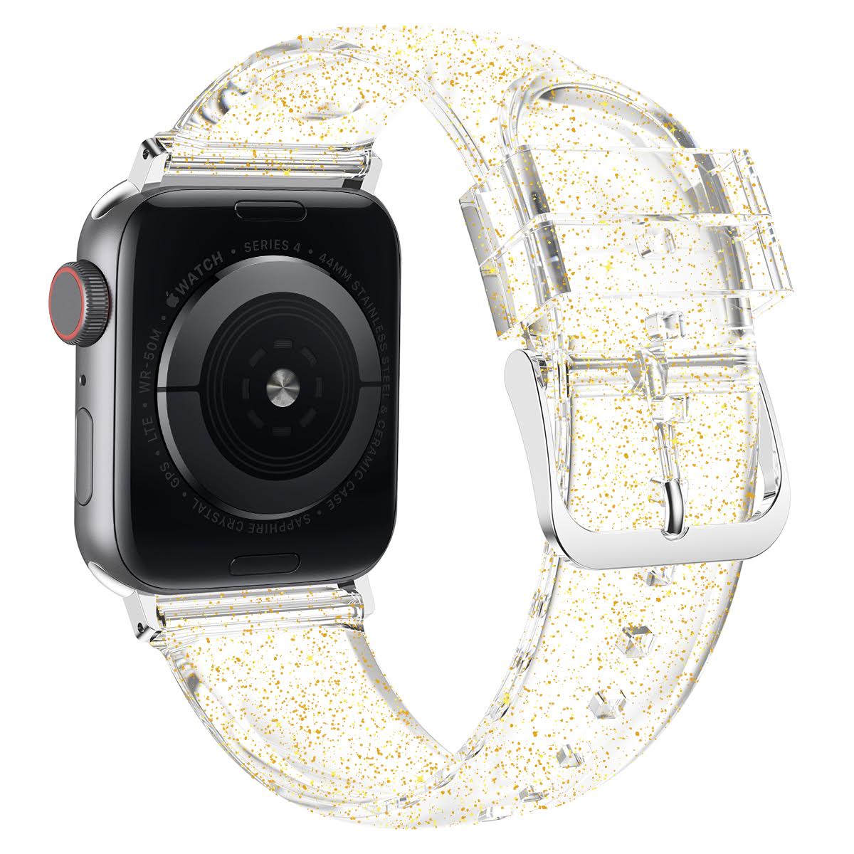 Waloo Clear Glitter Band For Apple Watch