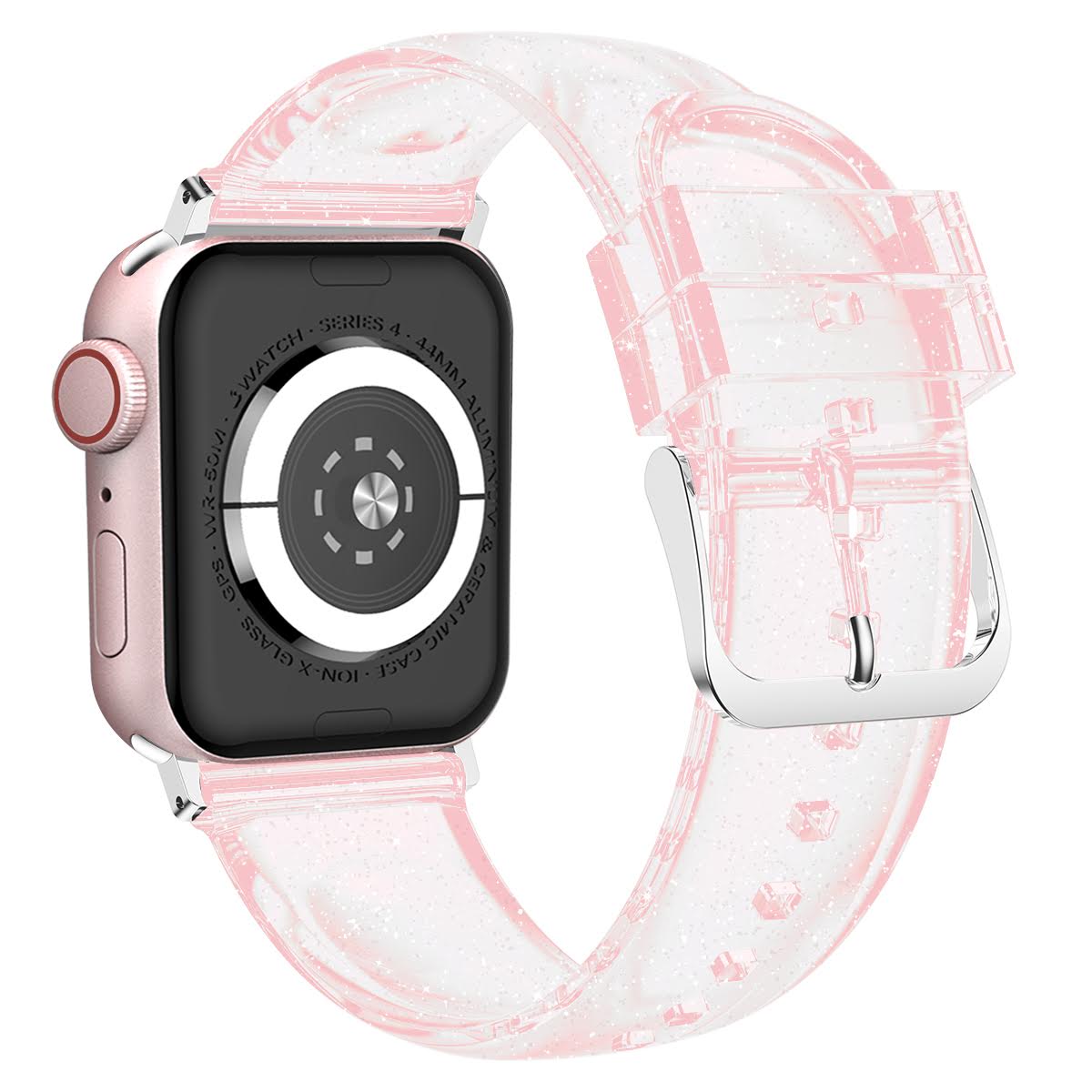 Waloo Clear Glitter Band For Apple Watch