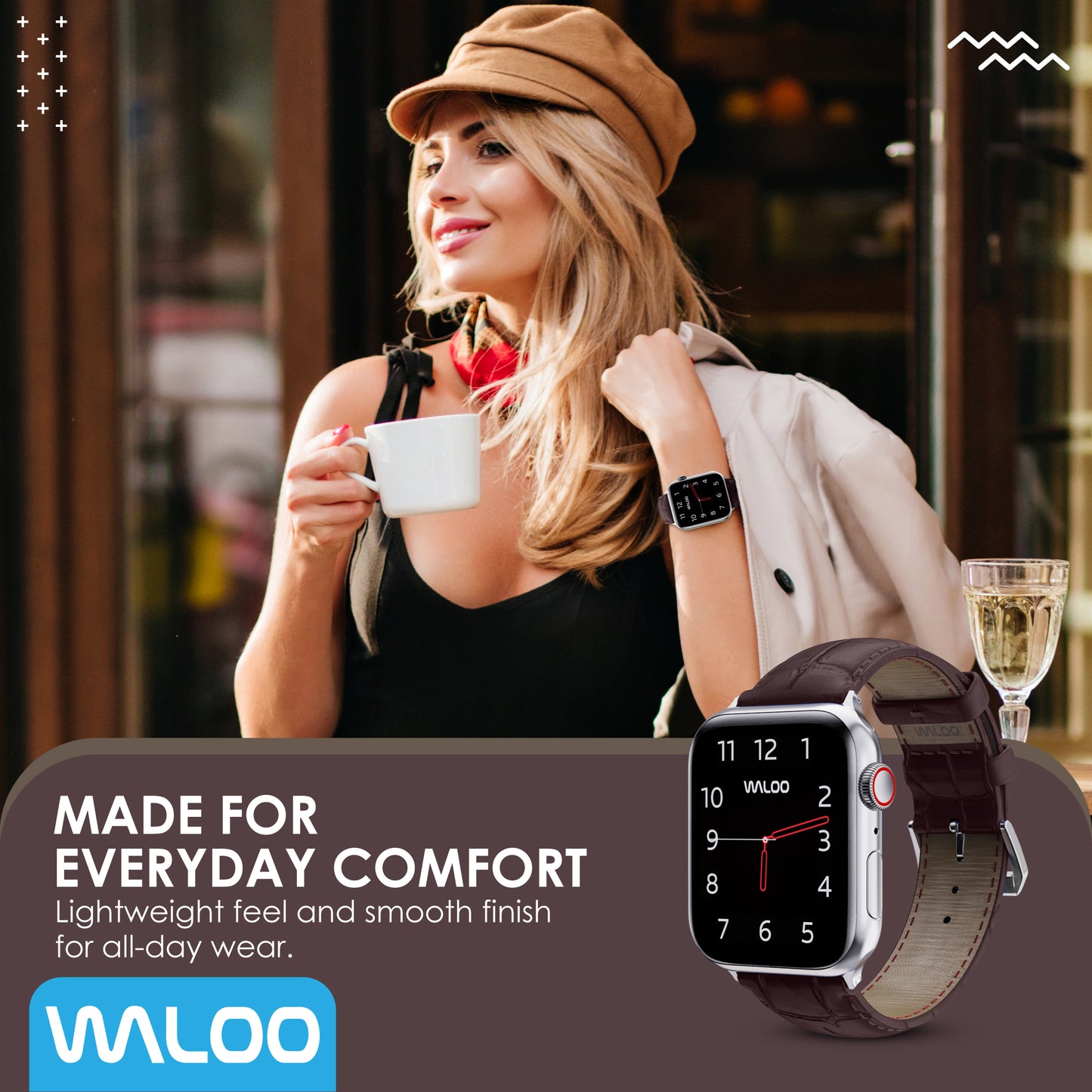 Waloo Crocodile Band For Apple Watch