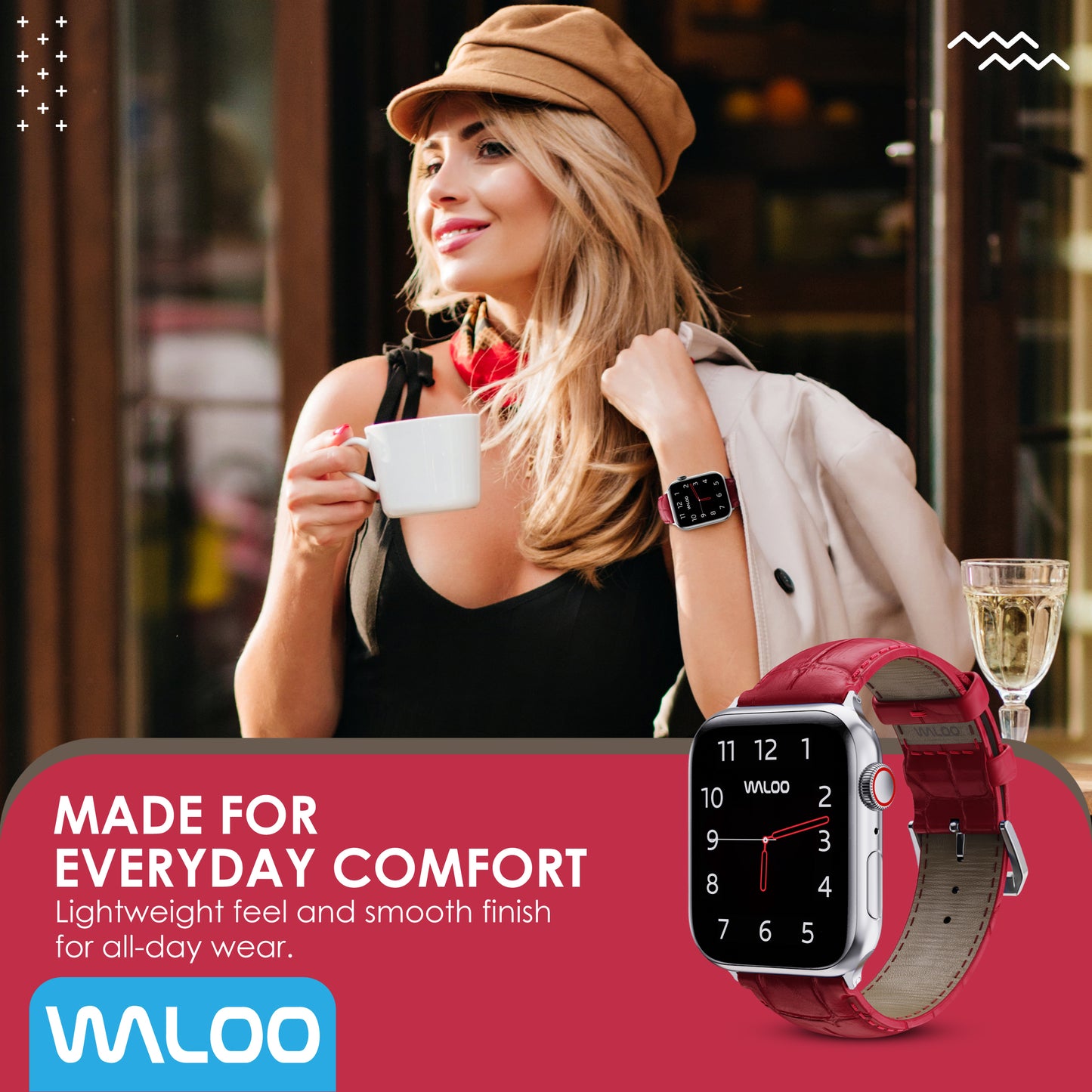 Waloo Crocodile Band For Apple Watch