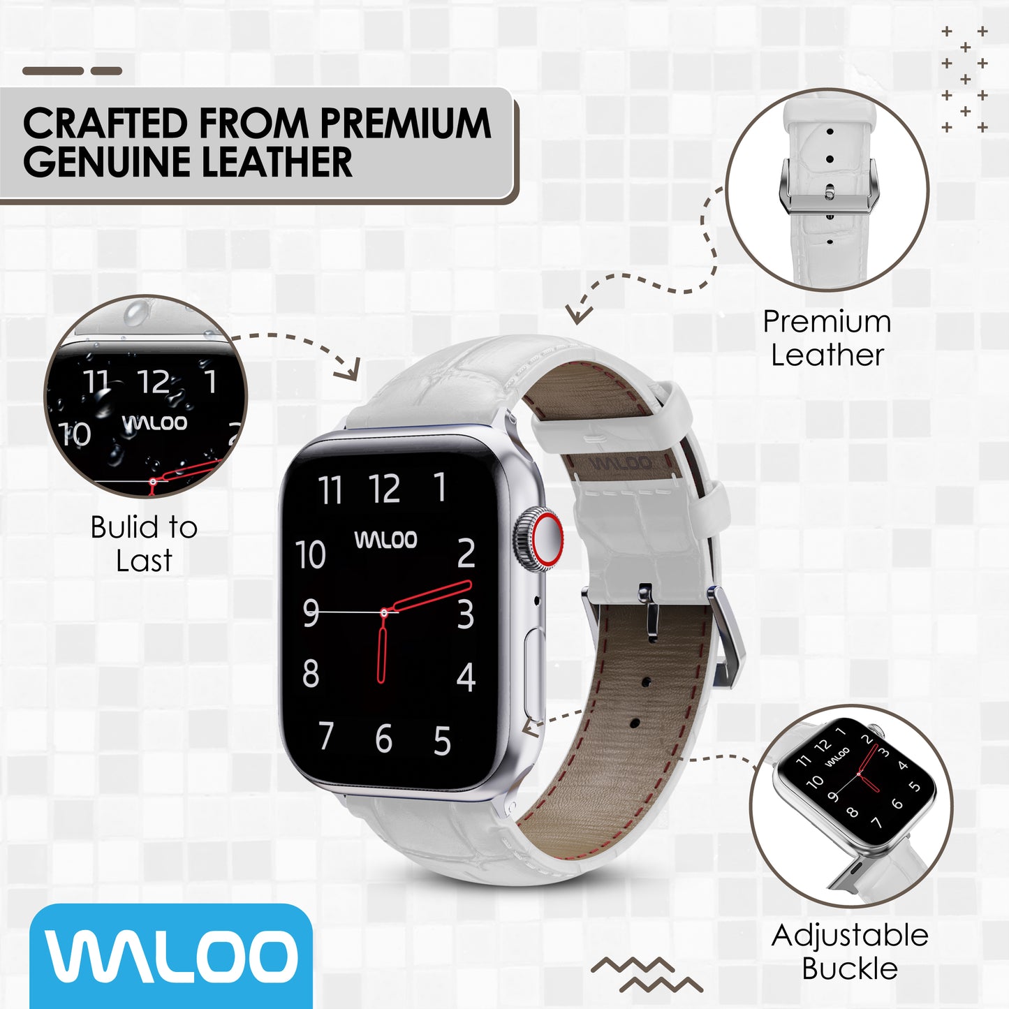 Waloo Crocodile Band For Apple Watch