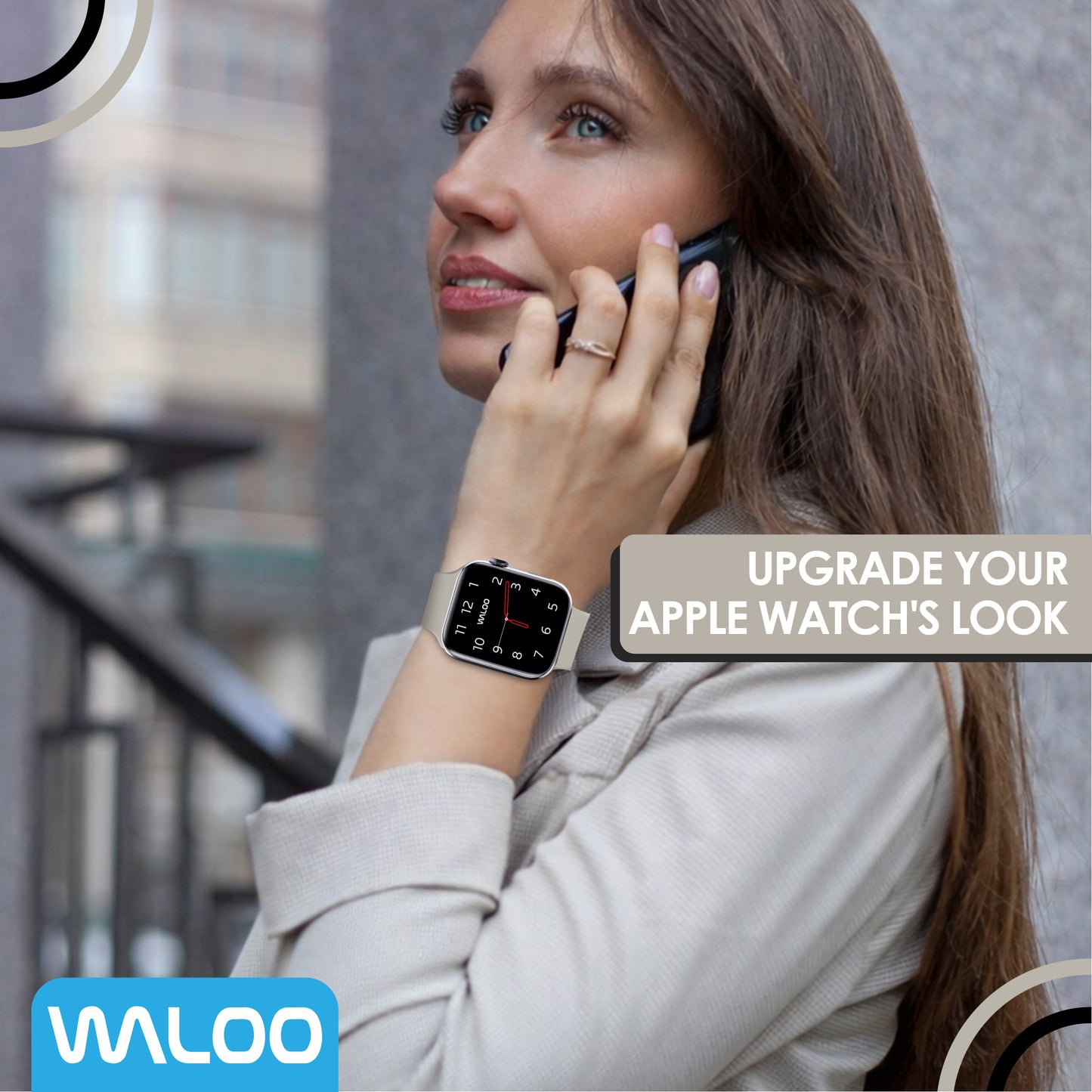 Waloo Explorer Silicone Band For Apple Watch
