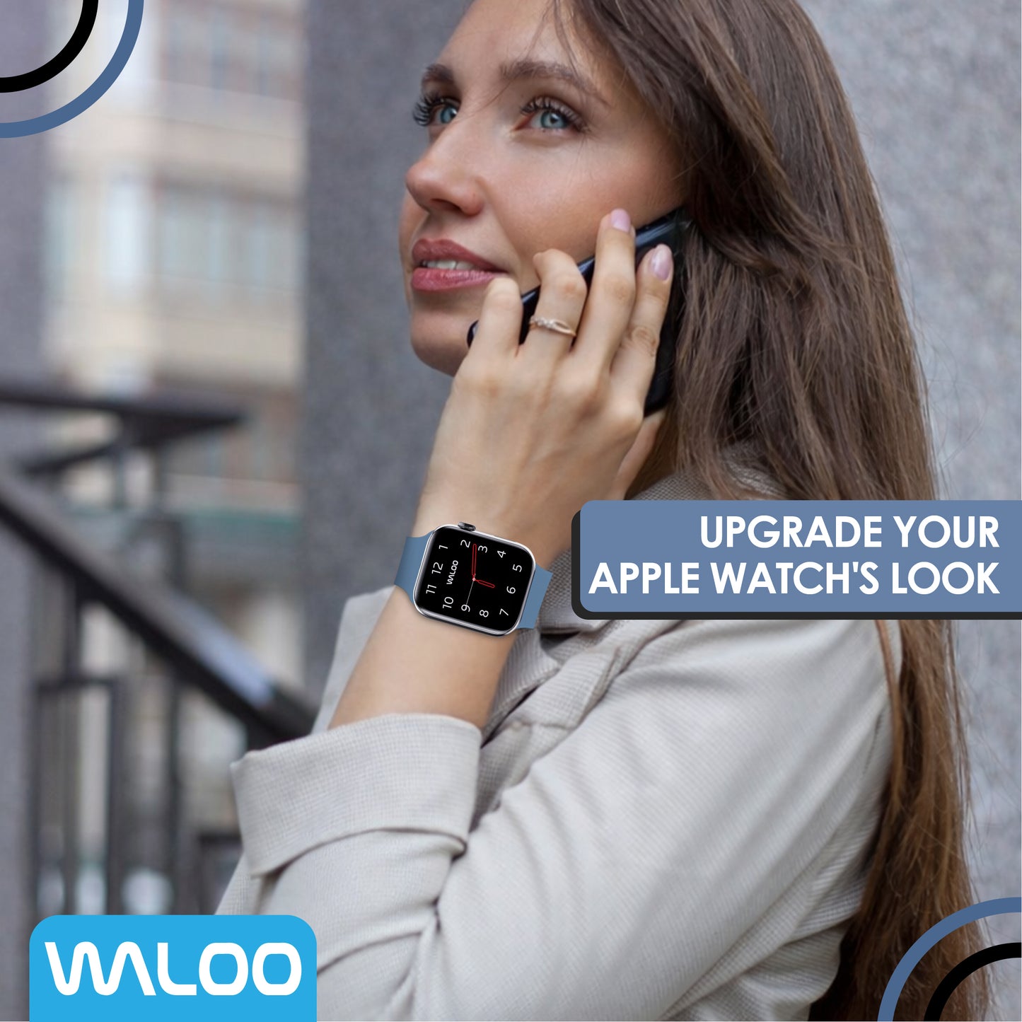 Waloo Explorer Silicone Band For Apple Watch