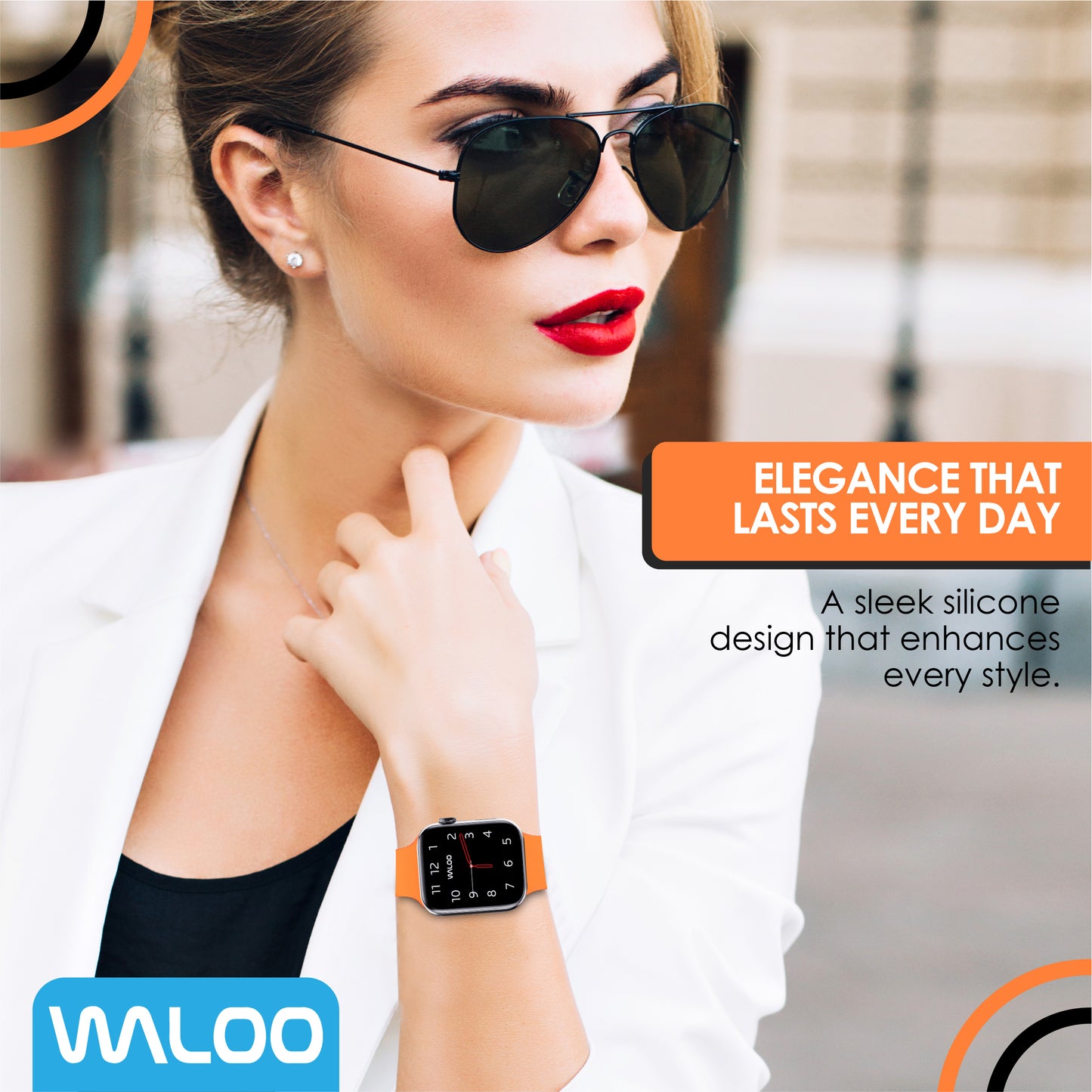 Waloo Explorer Silicone Band For Apple Watch