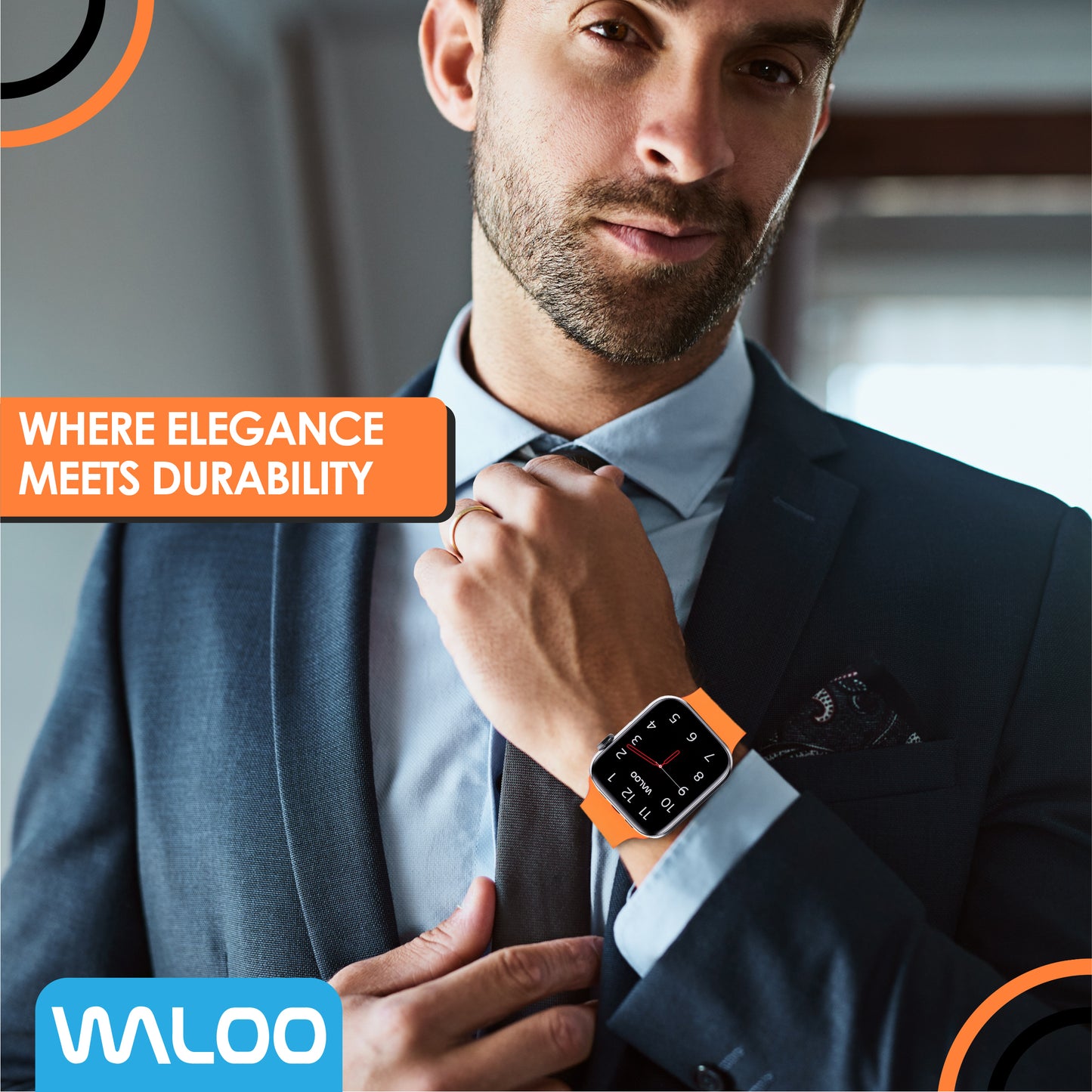 Waloo Explorer Silicone Band For Apple Watch