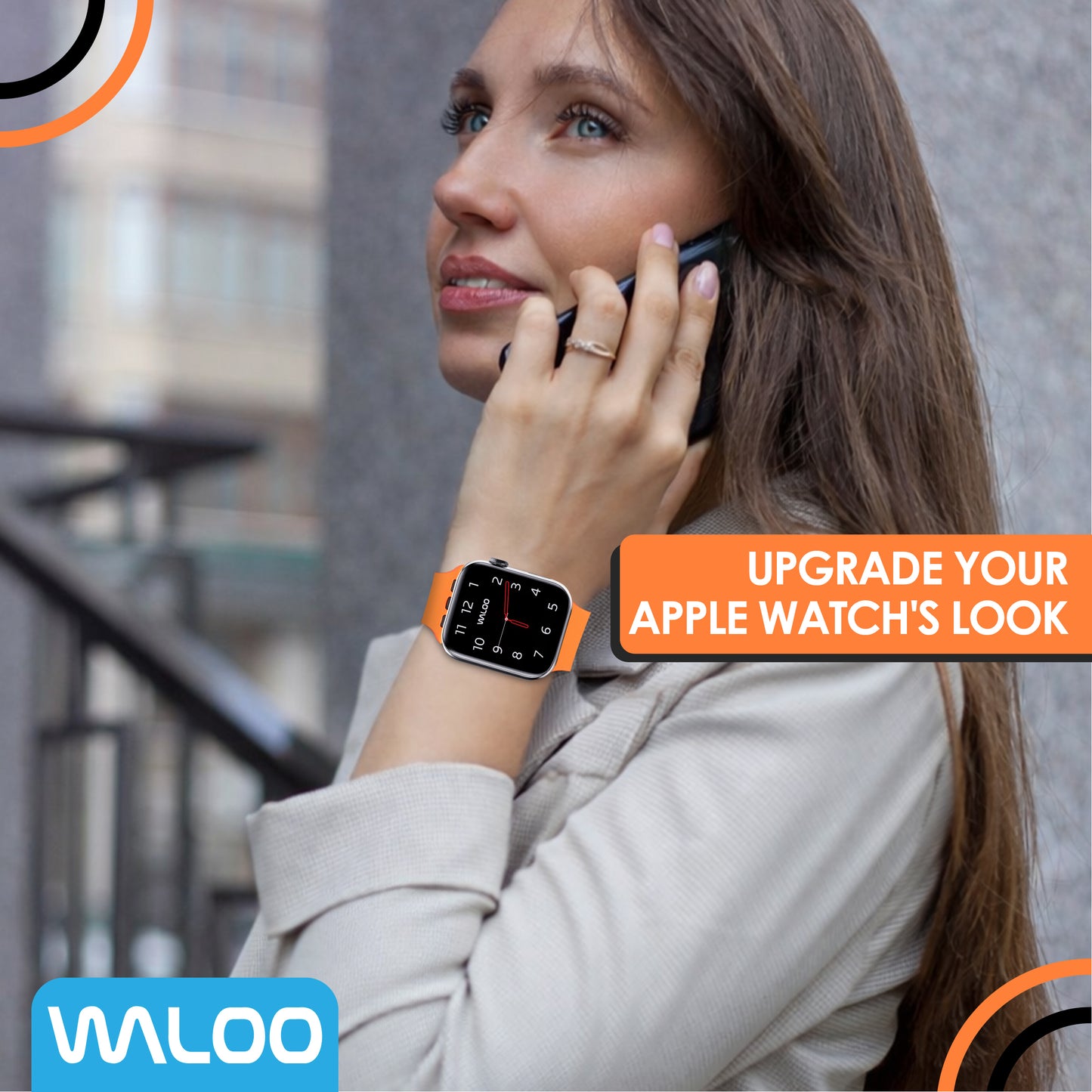 Waloo Explorer Silicone Band For Apple Watch