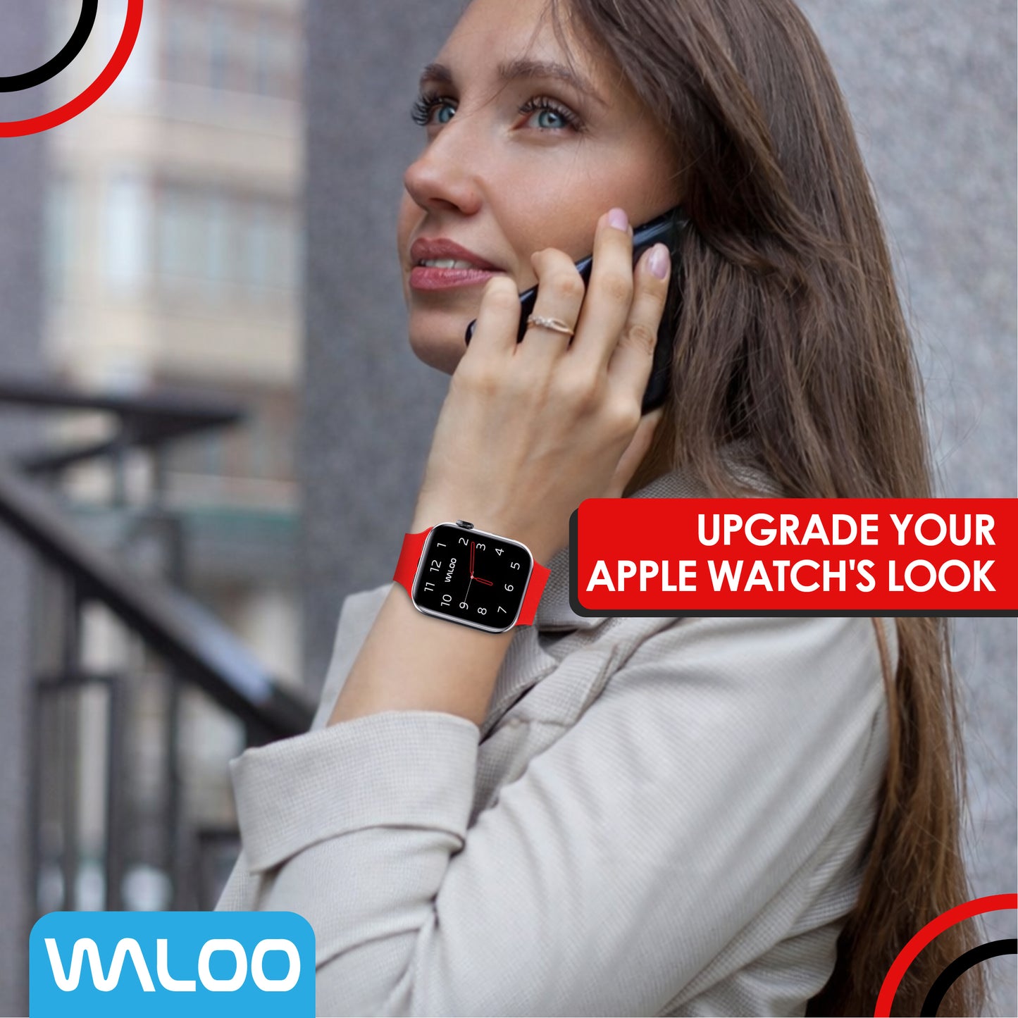 Waloo Explorer Silicone Band For Apple Watch