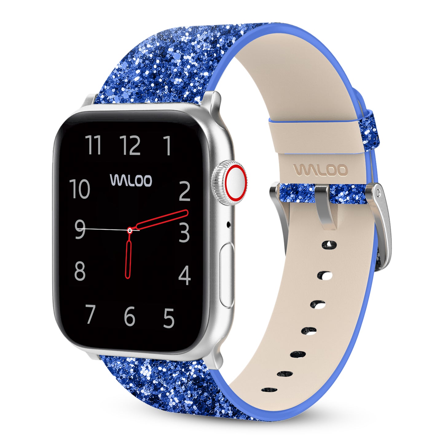 Waloo Leather Bling Band For Apple Watch