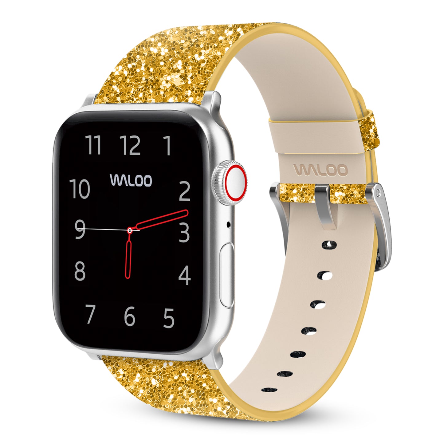 Waloo Leather Bling Band For Apple Watch