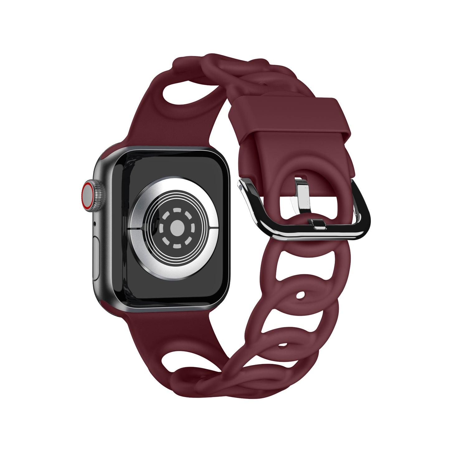 Waloo Silicone Link Looped Band For Apple Watch