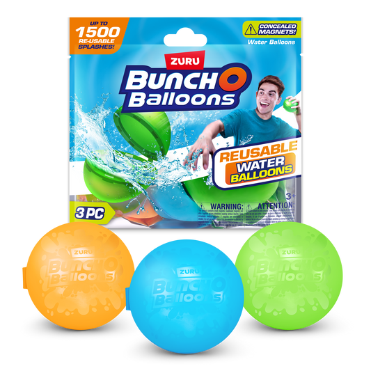 Zuru Bunch O Balloons Reusable Water Balloons - 3 Pack