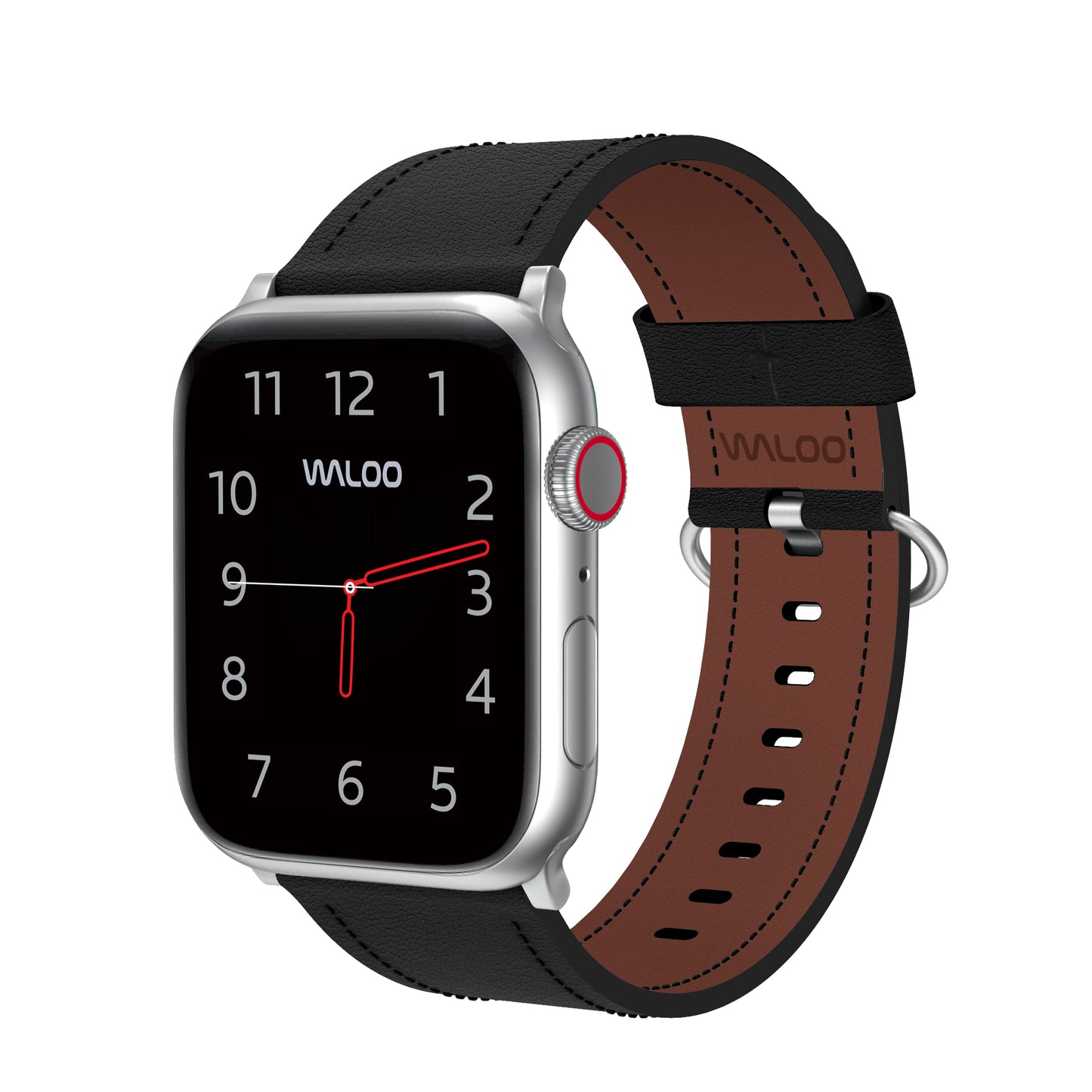 Waloo Classic Leather Band For Apple Watch