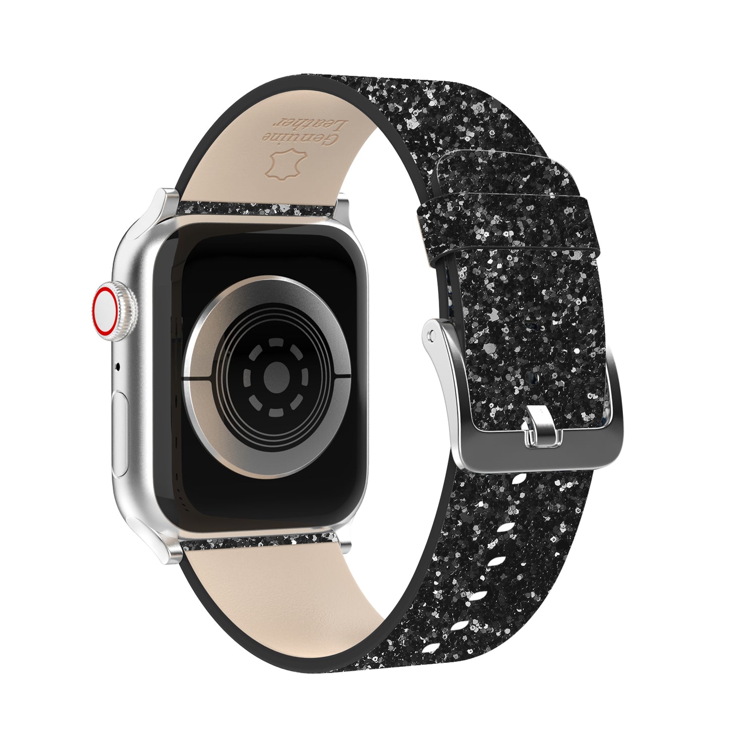 Waloo Leather Bling Band For Apple Watch