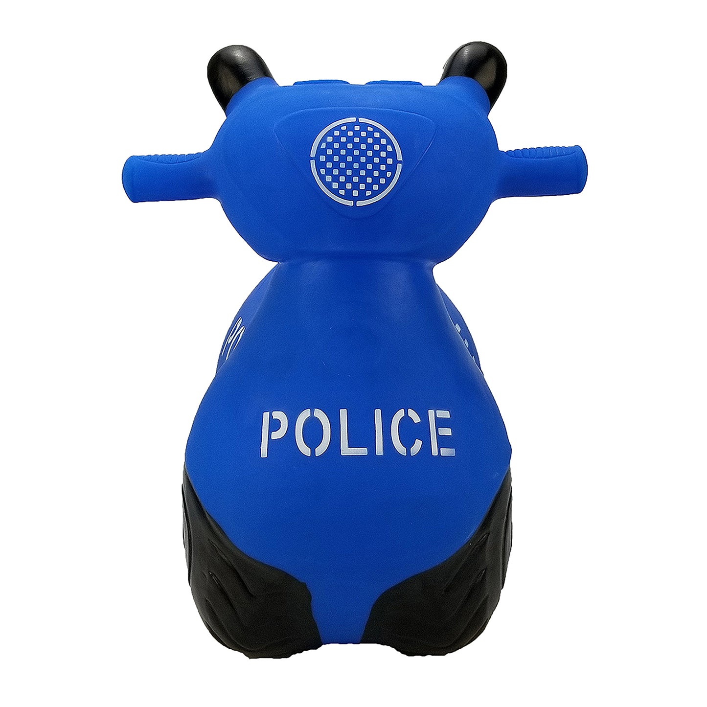 BounceZiez Inflatable Bouncy Ride-On Hopper with Pump - Police Car