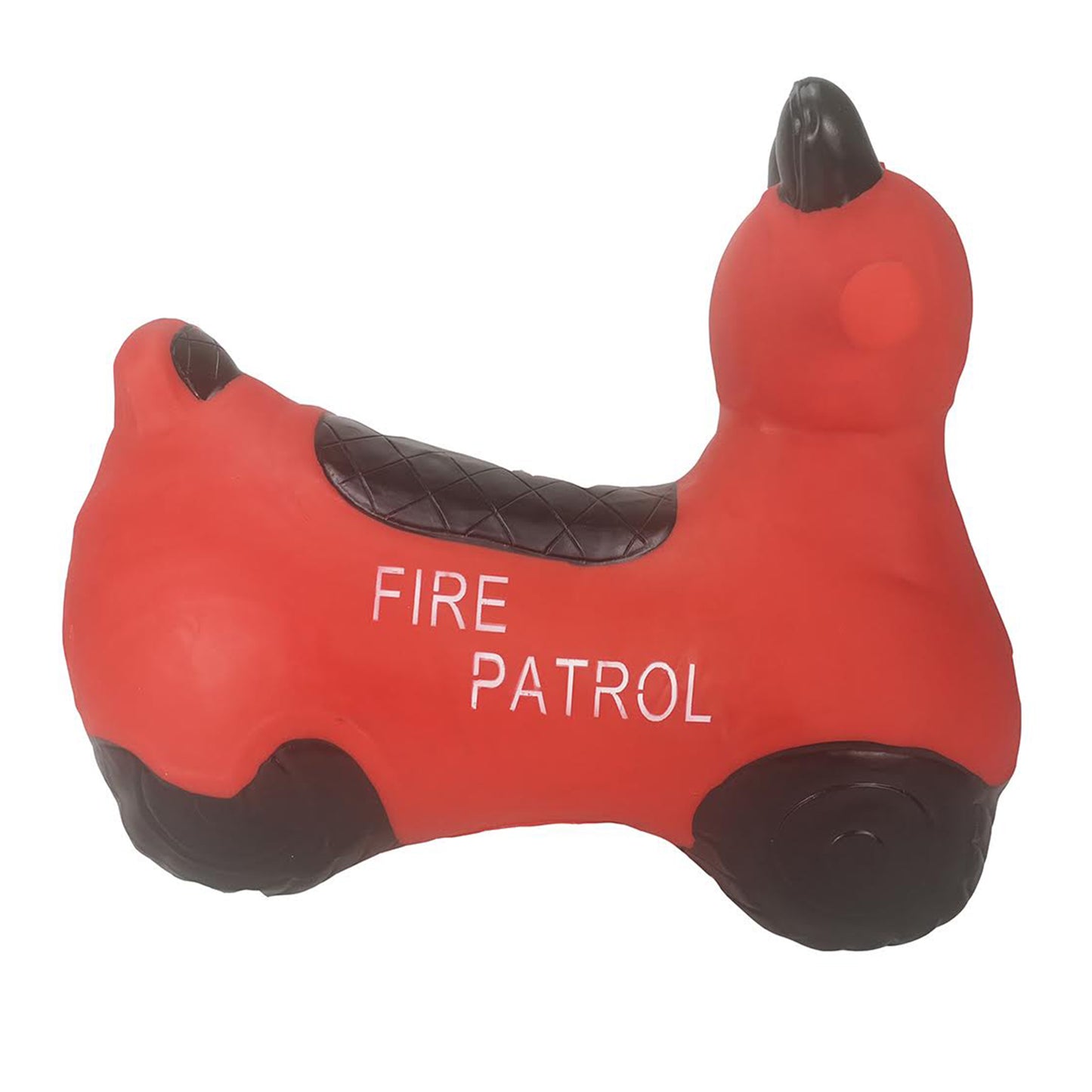 BounceZiez Inflatable Bouncy Ride-On Hopper with Pump - Fire Patrol