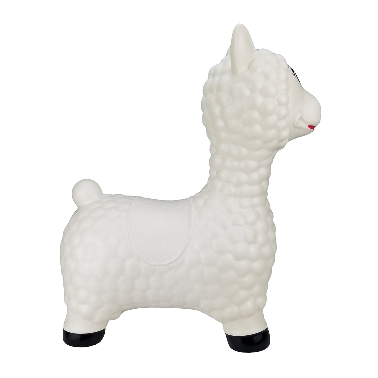 BounceZiez Inflatable Bouncy Ride-On Hopper with Pump - Llama