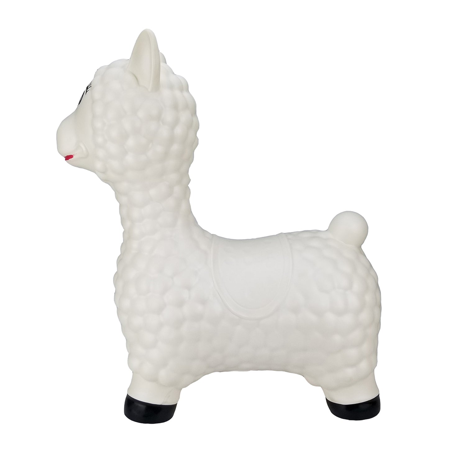 BounceZiez Inflatable Bouncy Ride-On Hopper with Pump - Llama