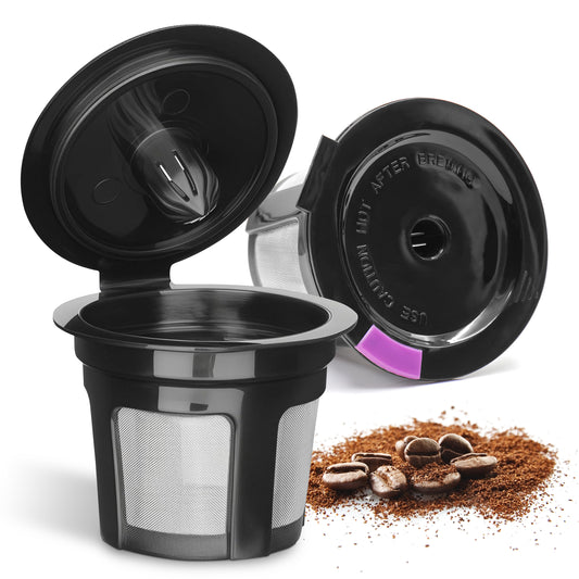 Waloo Home Reusable Single Serve Coffee Pods - Compatible with Keurig Coffee Brewers