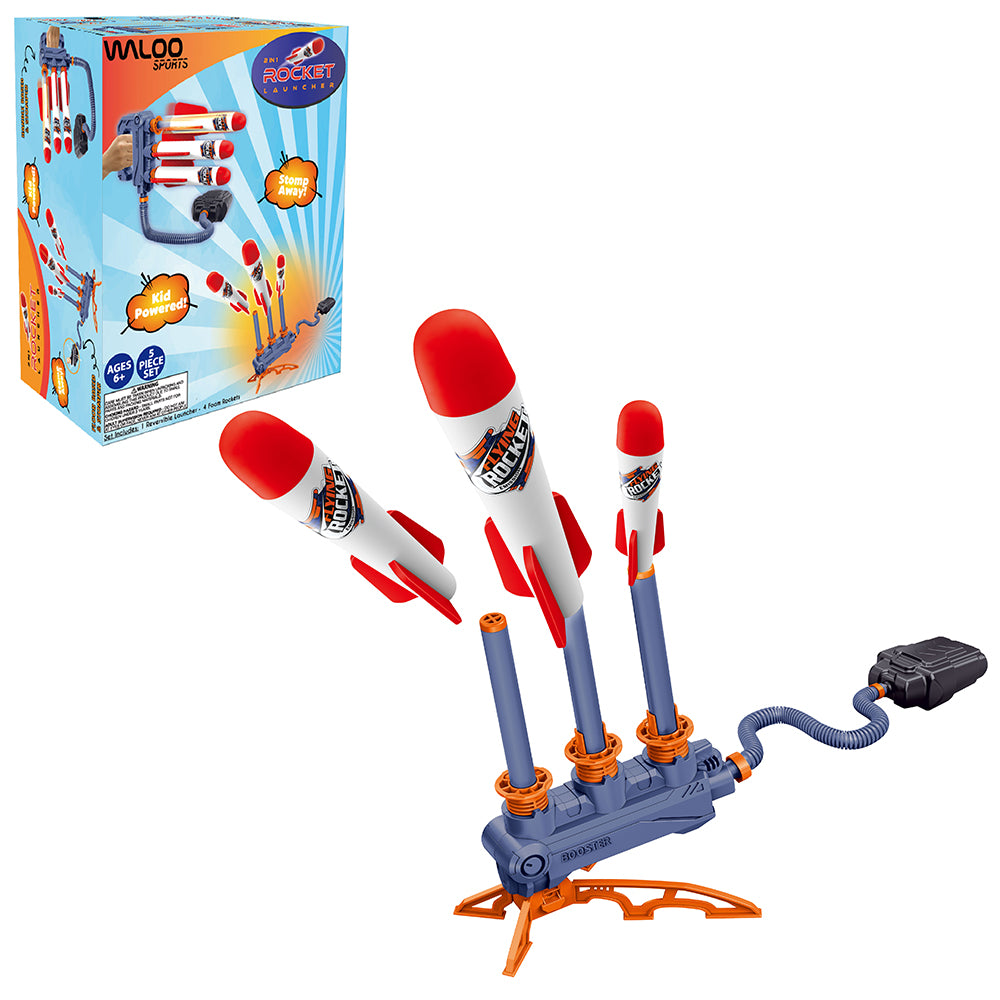 2 in 1 Foam Rocket Launcher